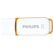 Philips Snow Edition 128 GB weiß/orange USB 3.0 FM12FD75B/00
