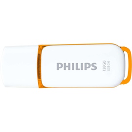 Philips Snow Edition 128 GB weiß/orange USB 3.0 FM12FD75B/00
