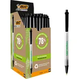 BIC Kugelschreiber ECOlutions® Clic Stic schwarz