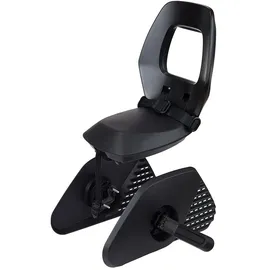 Bobike One Junior, Für Kinder ab 6 Jahren bis 27 kg, Ergonomisch, Sicher, Faltbar, Schwarz