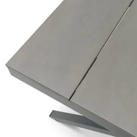 Idimex WINDY Gartentisch 150 x 90 x 75 cm grau