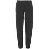 VIVANCE Active Trekkinghose sportlicher Cargo Jogger Schwarz 36