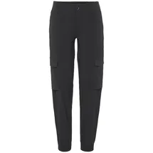 VIVANCE Active Trekkinghose sportlicher Cargo Jogger Schwarz 36