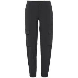 VIVANCE Active Trekkinghose sportlicher Cargo Jogger Schwarz 36