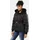 Cipo & Baxx "Jacken", Damen, Gr. S schwarz, 100% Polyester, unifarben, regular fit normal, Bündchen, Jacken Winterjacke, mit Gürtel, WM133