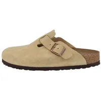 Birkenstock Boston Unisex Wildleder-Clogs, Honig, 36 EU - 36 EU