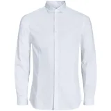 JACK & JONES Prparma Langarmhemd White M