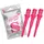 L-Style Lippoints Short Neonpink 30er Pack