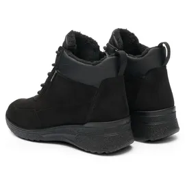 ARA Damen Stiefelette München schwarz,Graphit Gr. 37 - 37