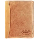 Akzent Herren Geldbörse 9x12 cm braun
