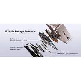 GEEKOM Mini-PC Intel NUC Ryzen 7 16 GB RAM 512 GB SSD AMD Radeon Vega 8 Windows 11 Pro