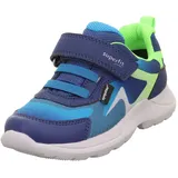 superfit Rush Jungen leicht gefütterte Sympatex BLAU/HELLGRÜN 8000 Sneaker, 35