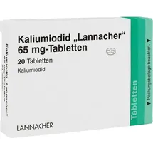 G.L. Pharma GmbH Kaliumiodid Lannacher 65 mg Tabletten