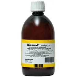 Rivanol Lösung 0,1% 500 ml Lösung