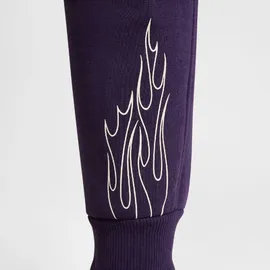 Nike Kylian Mbappé Club Fleece HQ3686-585 147-158 - grand purple/pale Ivory/Metall - 147-158