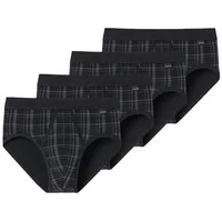 SCHIESSER Slip / Unterhose Original Classics Feinripp in Schwarz