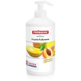 Pedibaehr Fußbalsam mit Mangobutter und Pfirsichkernöl, Fußpflege für alle Hauttypen, 500 ml, mit Spender
