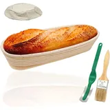 Gärkörbchen,  Fermentation Korb Aus Natürlichem Rattan, Brotteig Gärkorb Handgef