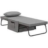 ComfortXL Klappbett, Grau, Metall, Schlafzimmer, Betten