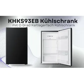 PKM KHKS93EB Kühlschrank (94 l, 840 mm hoch, Schwarz)