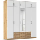 Rauch Wäscheschrank GAMMA 226 x 248 x 54 cm Weiß