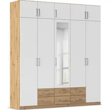 Rauch Wäscheschrank GAMMA 226 x 248 x 54 cm Weiß