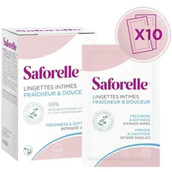 Saforelle® Intimpflegetücher Frische & Weichheit