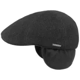 Stetson Schiebermütze Texas Flatcap mit OhrenschutzCashmere-Mix grau 61/XL