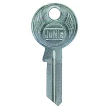 FP Schlüsselrohling 0499 Schaftl. 20mm Stahl Vernickelt