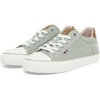 Mustang Sneaker Schnürhalbschuh hellgrün - 39