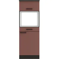 OPTIFIT Geräteumbauschrank Nizza407 60 x 60 x 174,4 cm Rostrot
