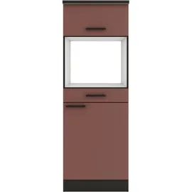 OPTIFIT Geräteumbauschrank Nizza407 60 x 60 x 174,4 cm Rostrot