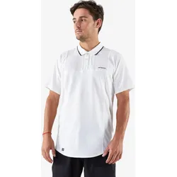 Herren Tennis Poloshirt ‒ DRY weiss S