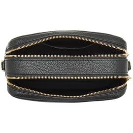 Michael Kors Dblzp Chn Camera Xbody Leather Black