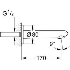 Grohe Eurodisc C Wanneneinlauf (13278002)