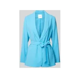 S.Oliver Blazer mit Bindegürtel, Hellblau, 46