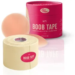 CureTape® Boob Tape BH-Klebeband Farbton Beige 5 m