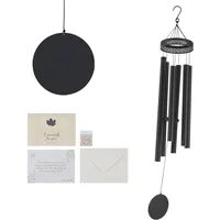 Vevor Windspiel 147,32 x 15,24 cm Schwarz
