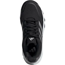 adidas Courtjam Control 3 Core Black/Silver Metallic/Grey four