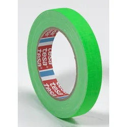 tesa Gewebebänder 19 mm x 25 m neongrün