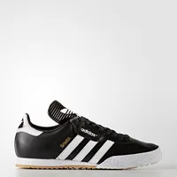 Sneaker ADIDAS ORIGINALS "SAMBA SUPER" Gr. 47, schwarz-weiß (black, ftwwht, black) Schuhe Laufschuhe