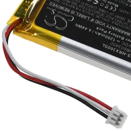 Powery Akku Lithium-Polymer 1200 mAh schwarz