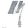 NeoMounts Tablet Halterung Universal Silber