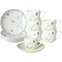 Villeroy & Boch Colourful Spring Espressotasse mit Untertassen 100