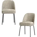 Stuhl-Set Vogue Naturfarben/Hellgrau B: 50cm