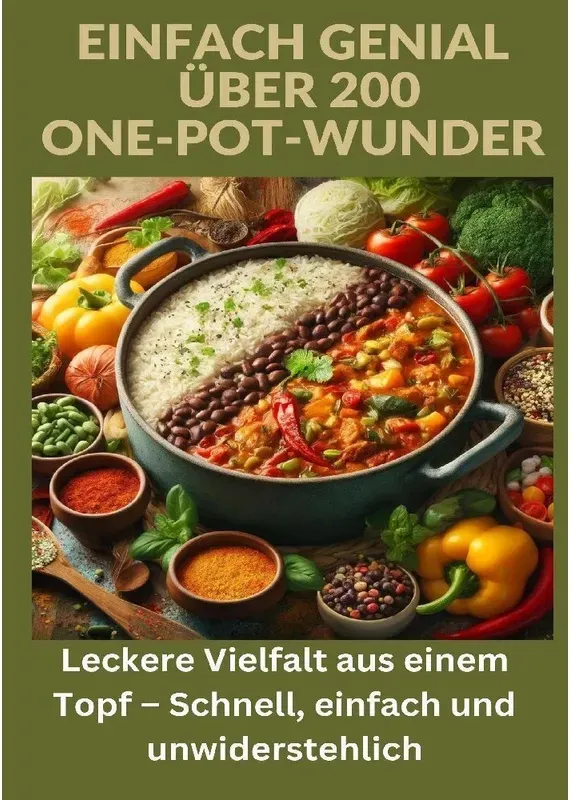 Einfach Genial: Über 200 One-Pot-Wunder: Einfach Genial: Das One-Pot-Kochbuch - Über 200 Rezepte Für Unkomplizierte Gerichte Aus Einem Topf - Ade Anto