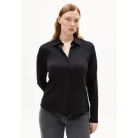 ARMEDANGELS Damen Nalaannia Bluse (Größe L, schwarz)