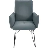 K+W Komfort & Wohnen Armlehnstuhl blau
