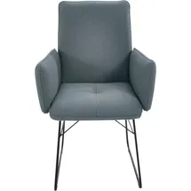 K+W Komfort & Wohnen Armlehnstuhl blau