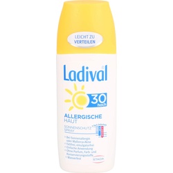 Ladival, Sonnencreme, Allergische Haut LSF 30 Sonnenschutz-Spray, 150 ml Lösung